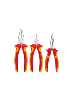Ceta Form Ceta form 3 Piece VDE 1000V Insulated Soft Grip Pliers Set 