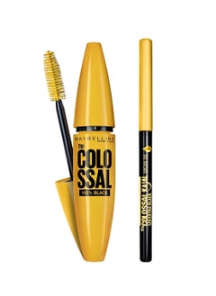 2 piece set: Colossal 100% Black Mascara + Kajal Argan Oil Khol Eyeliner - pzsku/ZE5C45F9983525D6825F5Z/45/_/1662470547/58ee4b83-4b07-4375-977b-d7e735f09ef1