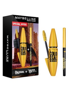 2 piece set: Colossal 100% Black Mascara + Kajal Argan Oil Khol Eyeliner - pzsku/ZE5C45F9983525D6825F5Z/45/_/1662470547/78f06900-daff-4823-a148-7a67a602e3a0