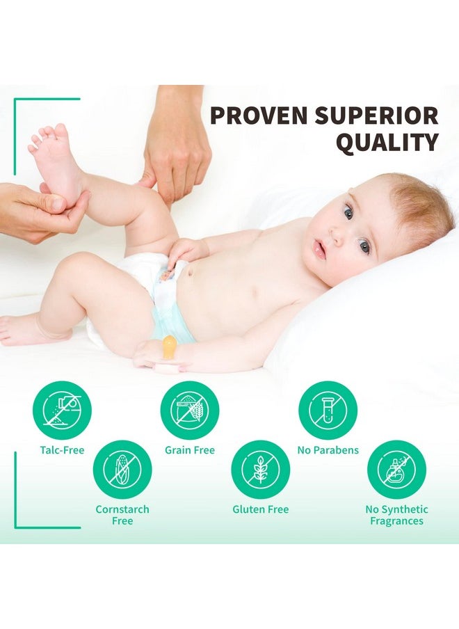 Pure Clay Bentonite Clay Baby Powder, Pure Calcium Bentonite Clay Food Grade Baby Powder For Sensitive Skin, Travel Size Baby Powder, Gentle Baby Skin Care  - Image 3
