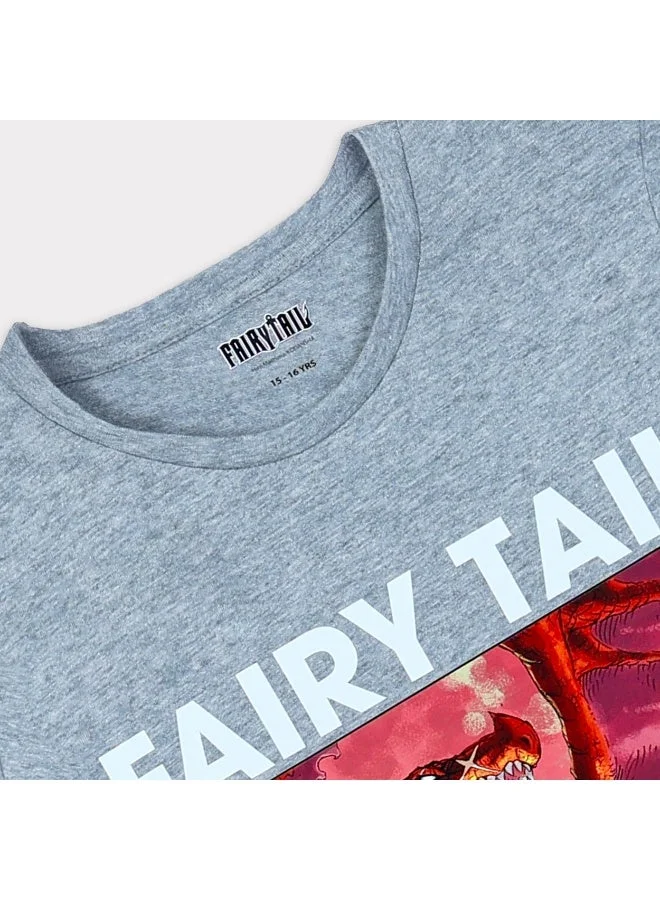 Trucare  Fairy Tail  Boy's Short Sleeve T-Shirt for Men | Best Price UAE