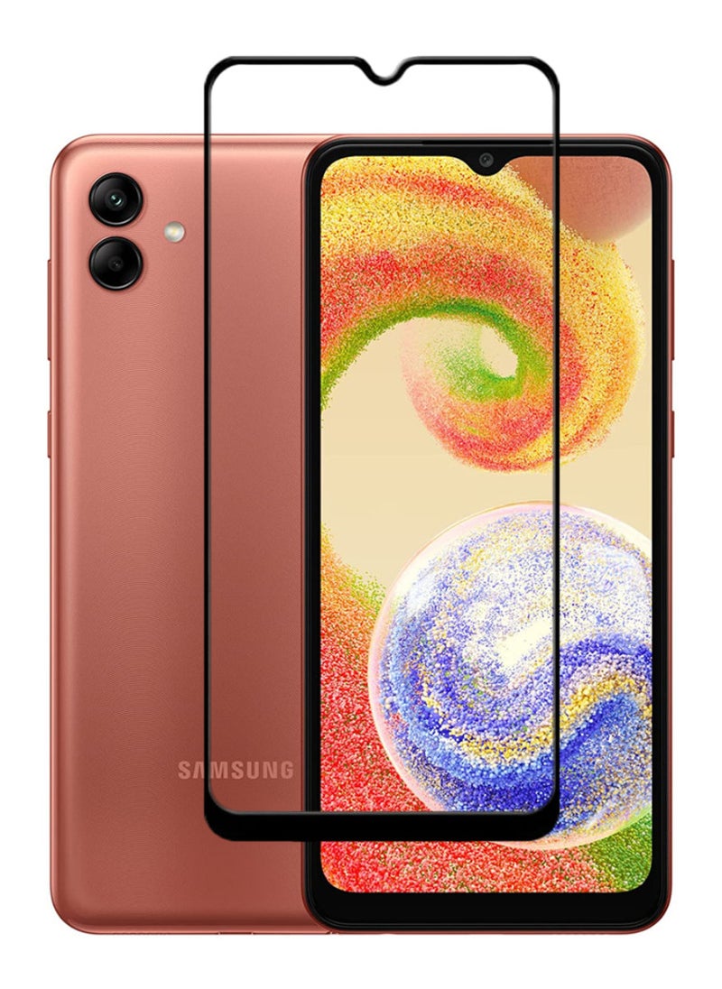 ACLIX Antistatic ESD Dustproof Premium Quality High Definition Tempered Glass Screen Protector Designed For Samsung Galaxy A04e - Image 1