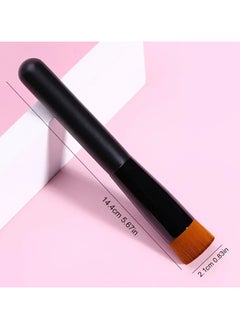ORiTi 1Pc Liquid Foundation Makeup Brush Flat Top Concave Perfect for Blending Liquid Cream or Powder Cosmetics for Face  - Image 3