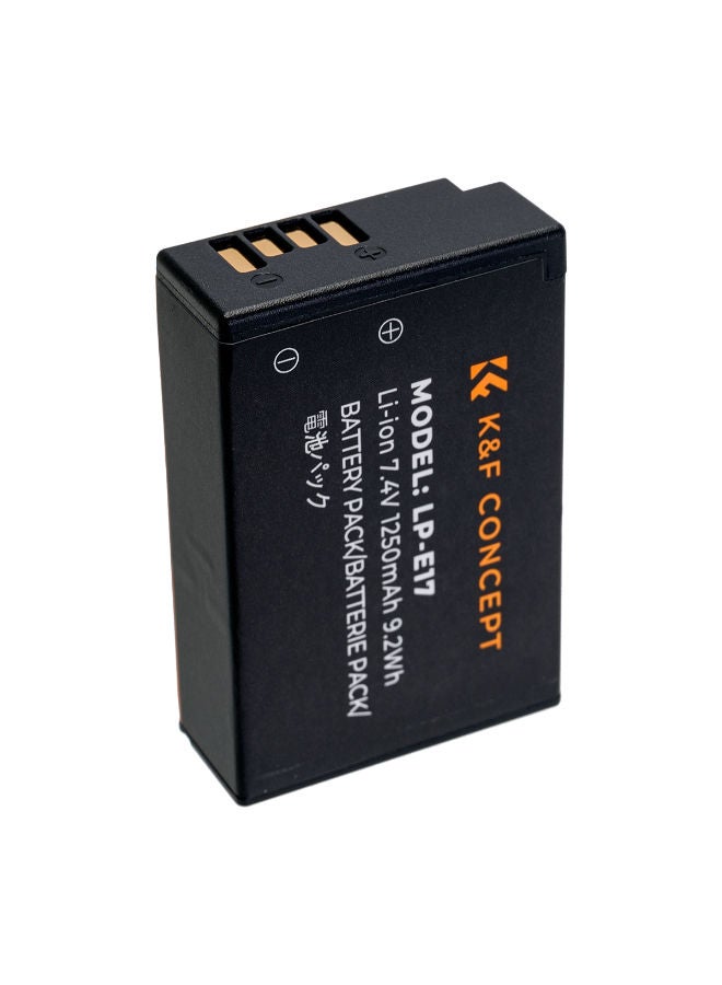 K&F Concept LP-E17 Camera Battery for Canon Cameras (KF28.0014V3) - Image 2
