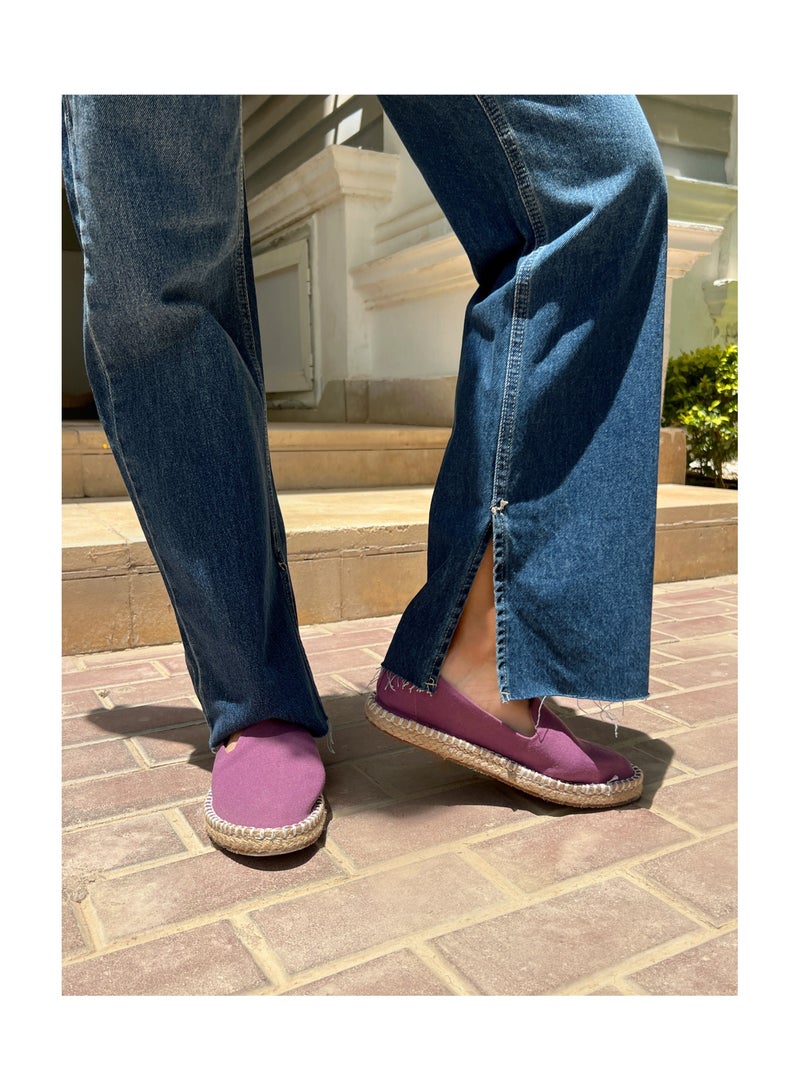 Pavo Split Hem Navy Blue Jeans - Image 1