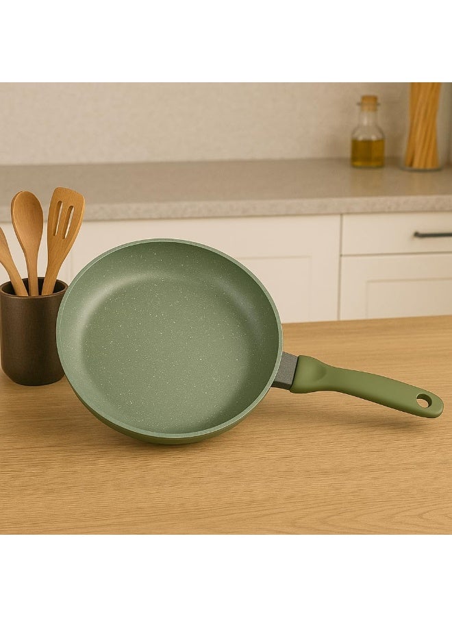 BS B&S Frypan DR.GREEN Series – Non-Stick Eco-Friendly Frying Pan 28cm - Image 1