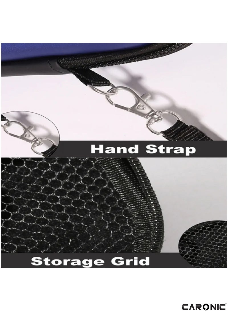 CARONIC Switch Carrying Case Compatible With Nintendo Switch And Oled High Capacity Travel Console And Accessories Grey - Image 5