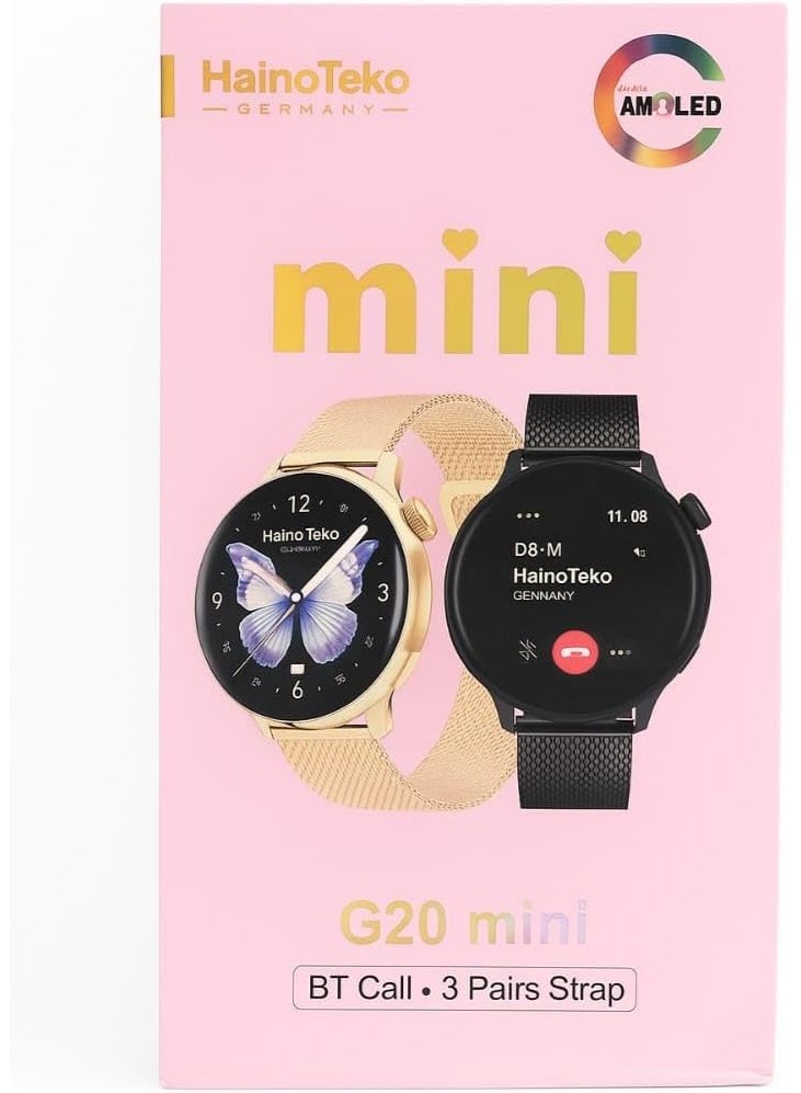 هينو تيكو ساعة هاينو تيكو الذكية G20 ميني الذهبية - Image 3