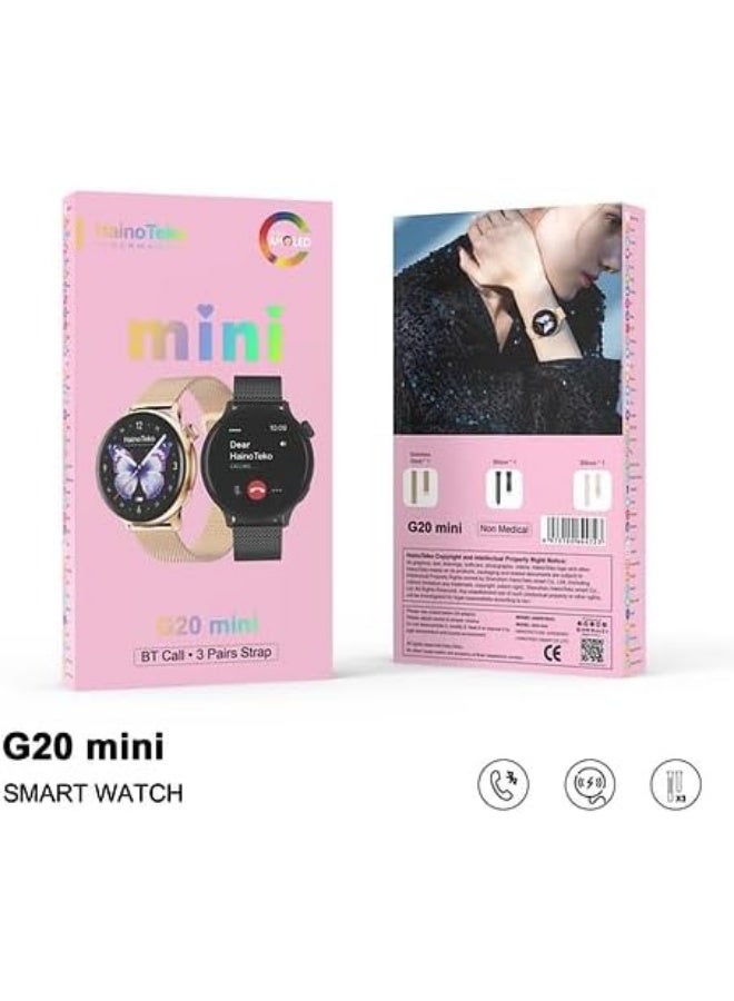 هينو تيكو ساعة هاينو تيكو الذكية G20 ميني الذهبية - Image 4