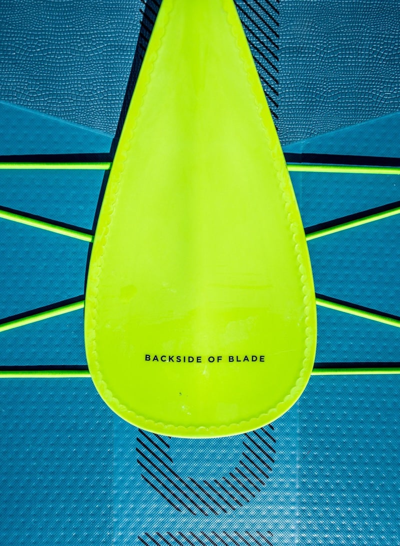 Aluminium Sup Paddle Lime 3-Piece