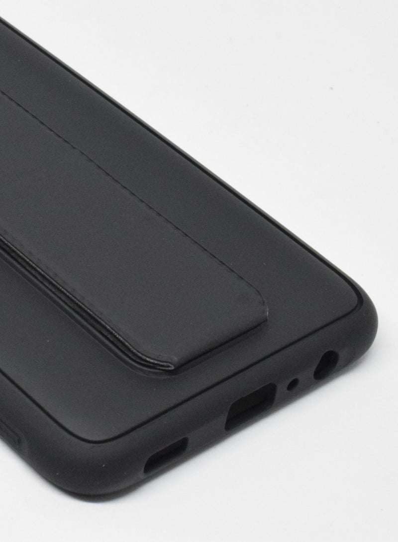 BORTONY Galaxy A03s Case, Fully Covered With Finger Grip Stand Holder Anti Slip Shockproof Protective Case Cover For Samsung Galaxy A03s - Image 4