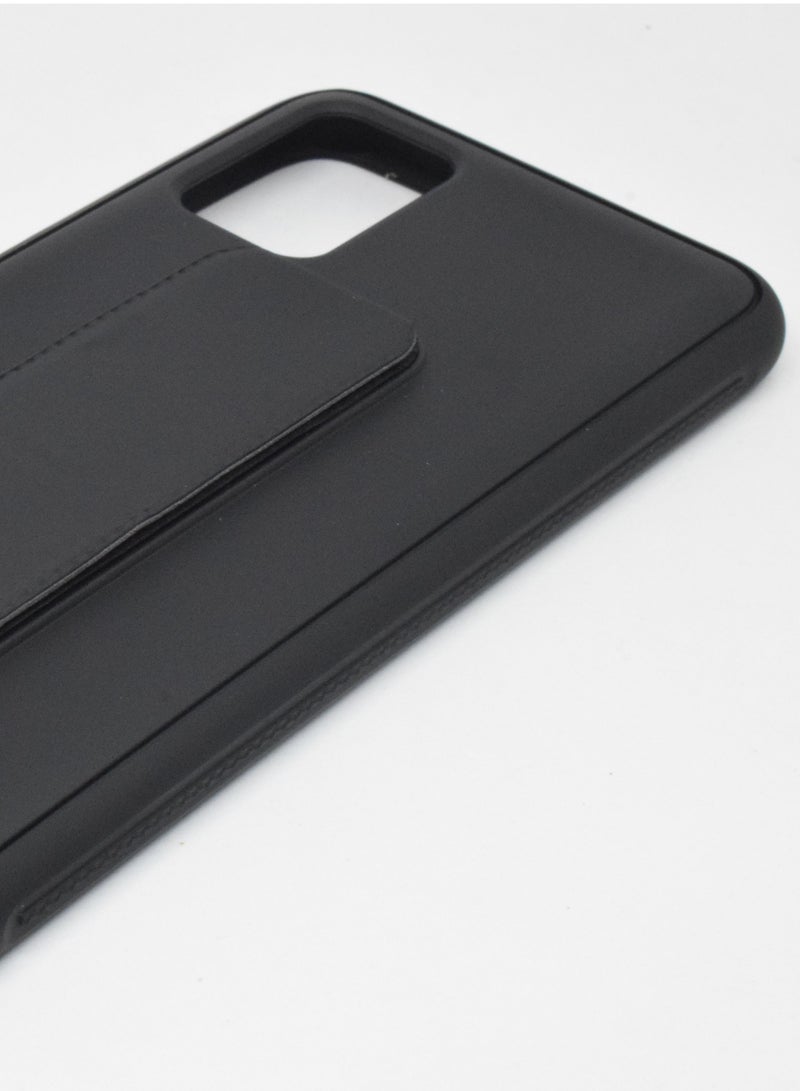 BORTONY Galaxy A03s Case, Fully Covered With Finger Grip Stand Holder Anti Slip Shockproof Protective Case Cover For Samsung Galaxy A03s - Image 3