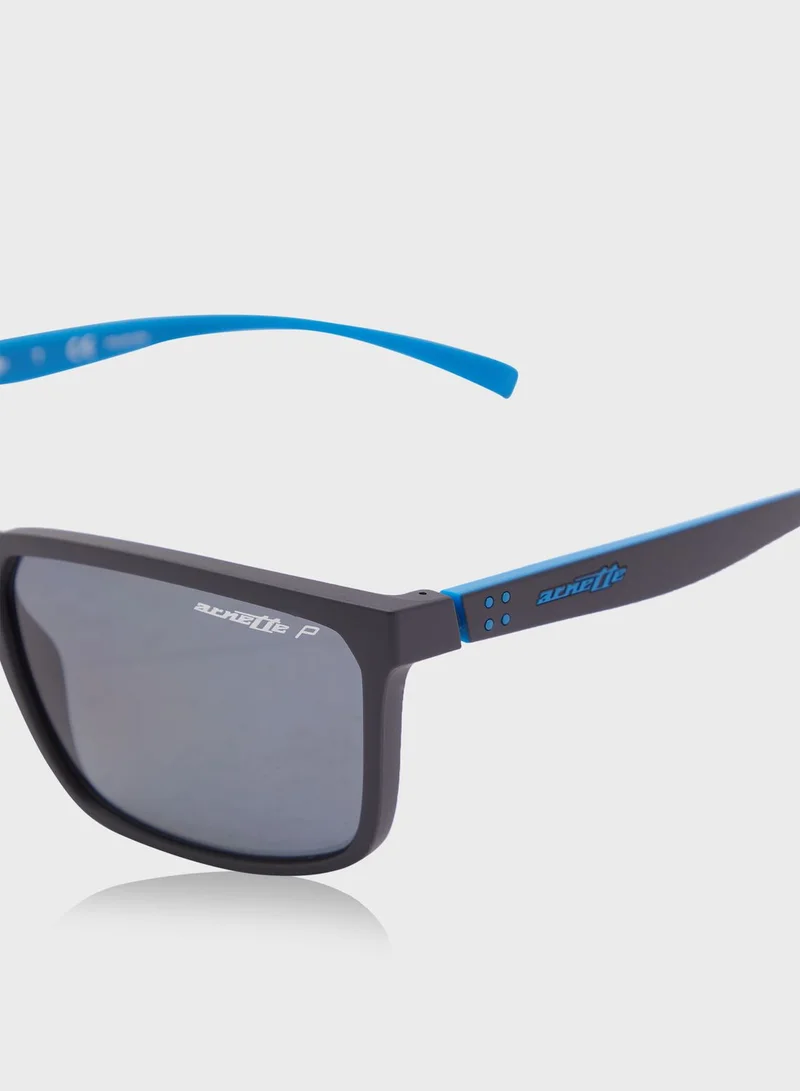 Arnette 0An4251 Stripe Rectangle Sunglasses
