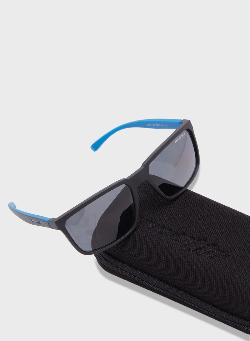 Arnette 0An4251 Stripe Rectangle Sunglasses