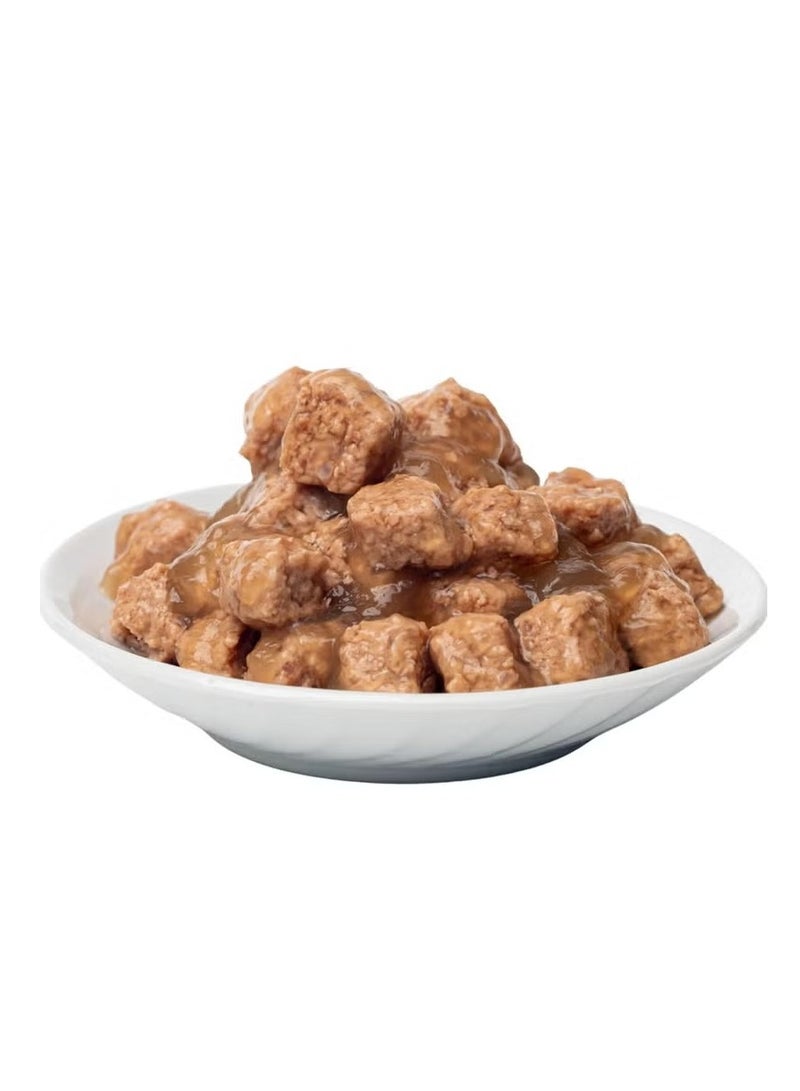 LOQMA Chunks of Fish and Chicken in Gravy for Adult Cats, 24 x 400g - Image 3
