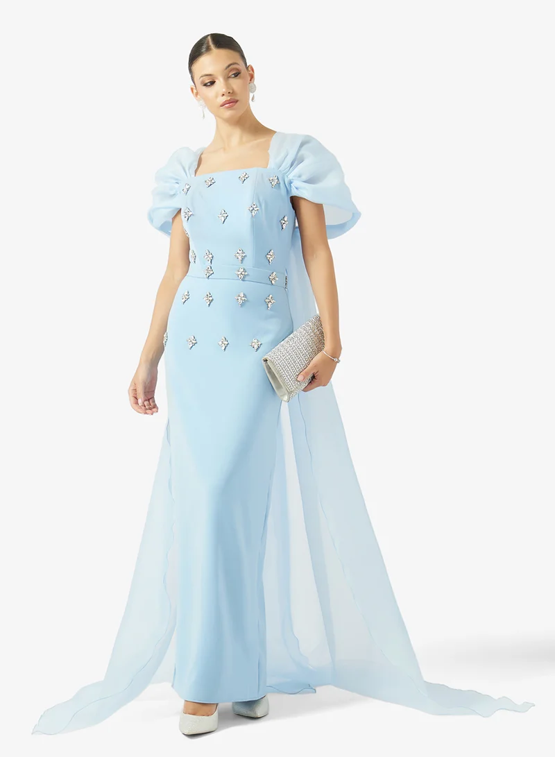 Akadia Fashion  Embellished Column Dress for Women | Best Price UAE