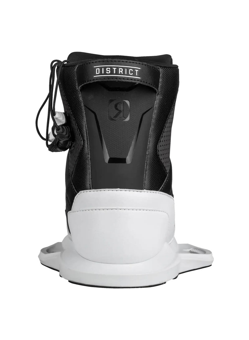 RONIX Ronix District Stage 2 wakeboard boots open toe - White / Black - Image 5