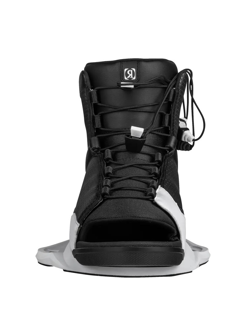 RONIX Ronix District Stage 2 wakeboard boots open toe - White / Black - Image 3