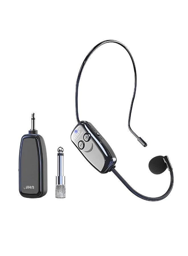 زوربيس Zorbes Uhf Wireless Headset Microphone bluetooth 6 HOURS