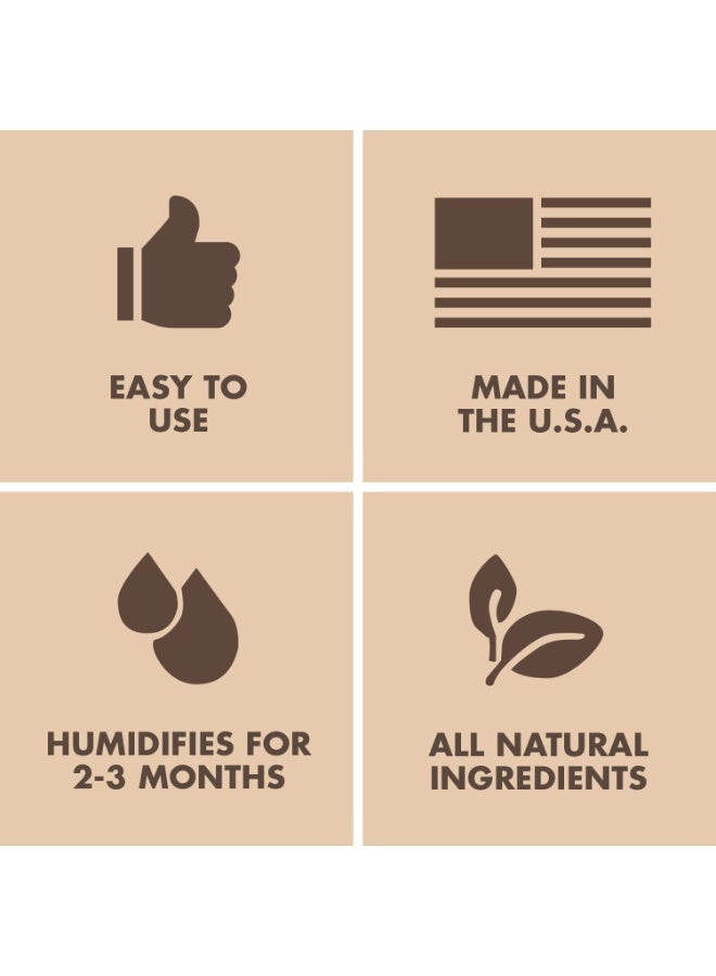 Chabeia (4 Pack)65% Two-Way Humidity Control Packs , Fix Major Moisture Loss in Non-Plastic Humidifier Boxes , 8g  , Moisture Absorbers , Humidifier Packs , Hydration Packets in Resealable Bag - Image 5