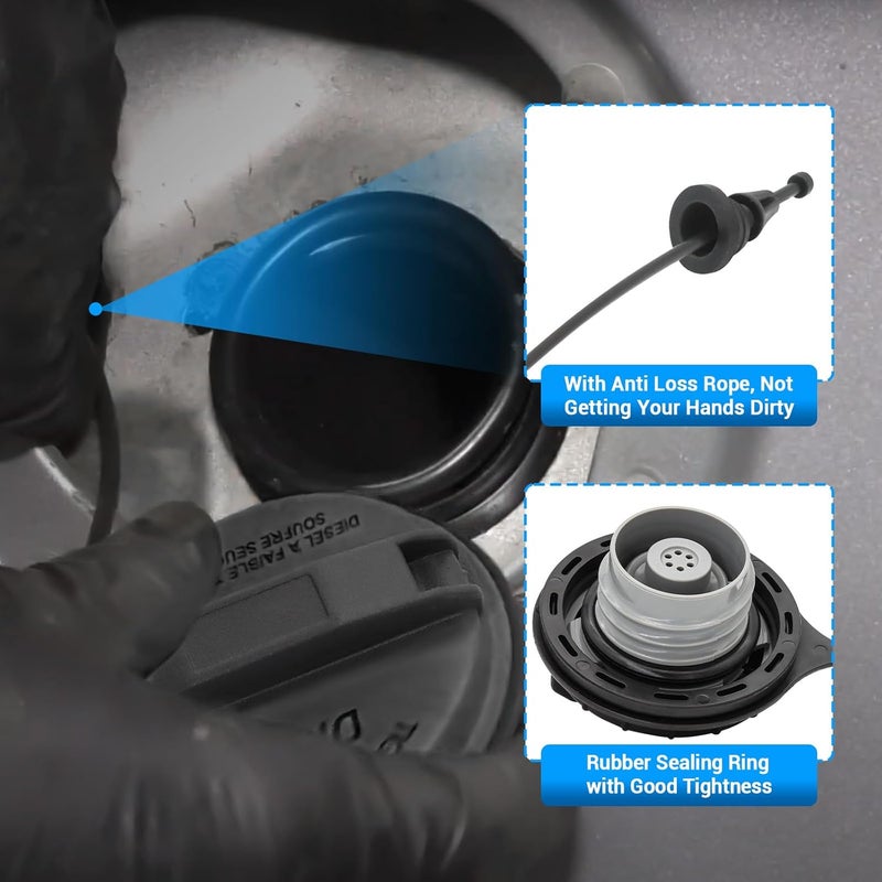KUTTOLE FC920 Gas Cap for Ford Vehicles (1983-2007) - Image 4