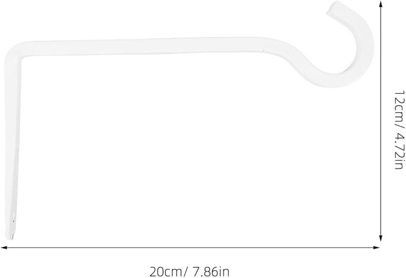 شريط حائط حديدي حديث لتعليق النباتات ومغذيات الطيور والفوانيس، سهل التركيب - Image 3