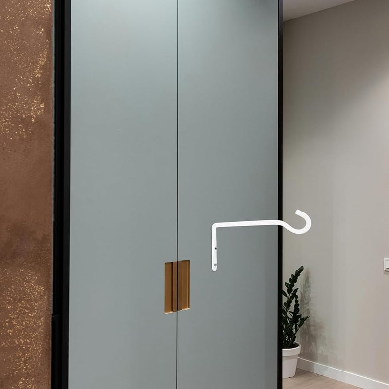 شريط حائط حديدي حديث لتعليق النباتات ومغذيات الطيور والفوانيس، سهل التركيب - Image 5