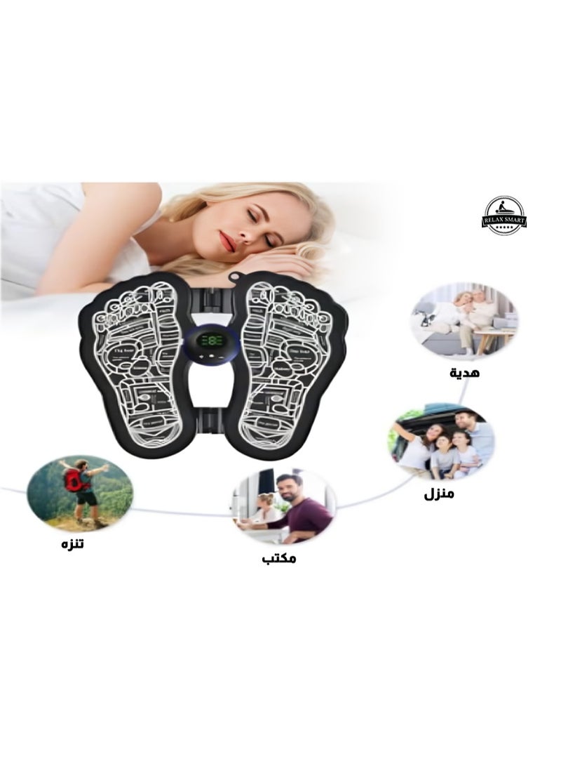 Relax Smart EMS Foot Massager – Electric Muscle Stimulator for Circulation Boost and Foot Pain Relief - Image 4