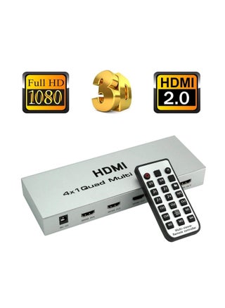 4x1 Quad HDMI Video Projector with Microware Seamless Switch and Switch, Plus 1080p HD 3D Support, 4x1 PIP Multi-Display - pzsku/ZE5C58C026325172A356EZ/45/_/1739193156/4af064e3-6c60-4576-877d-ebb9bc0a1e23