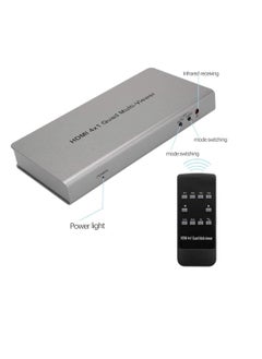 Generic 4x1 Quad HDMI Video Projector with Microware Seamless Switch and Switch, Plus 1080p HD 3D Support, 4x1 PIP Multi-Display  - Image 3