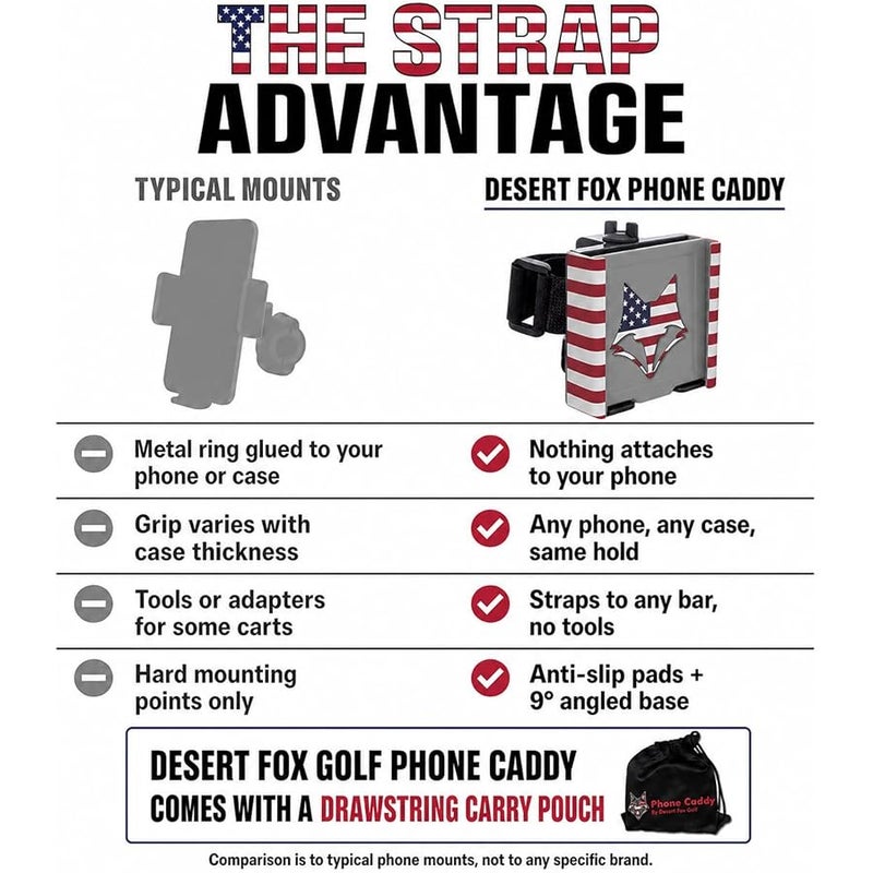 DESERT FOX GOLF Phone Caddy - Image 3