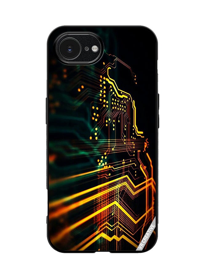 Protective Case Cover For Apple iPhone 16e Electronics Design Multicolour