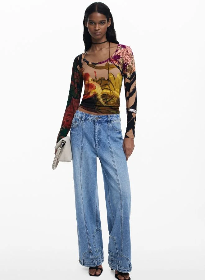 DESIGUAL T-Shirt Designed By Mr. Christian Lacroix