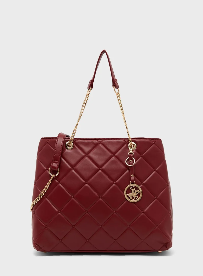BEVERLY HILLS POLO CLUB Chain Detailed Crossbody