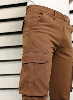 HIGH STAR Men Brown Trousers  - Image 5