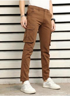 HIGH STAR Men Brown Trousers  - Image 3
