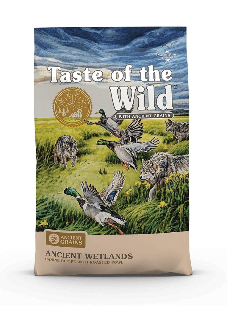 Taste of the Wild Ancient Wetlands Canine Recipe Duck Dog Dry Food 2.27Kg - Image 1