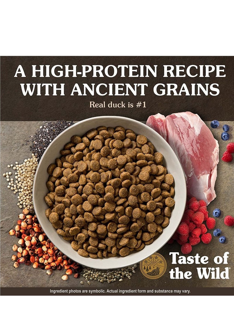 Taste of the Wild Ancient Wetlands Canine Recipe Duck Dog Dry Food 2.27Kg - Image 2