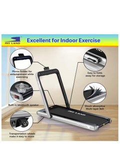 2-in-1 Walking Pad Treadmill | 2.25 HP Quiet Motor, Bluetooth Speaker, LED Display & Compact Foldable Running machine for Home & Office – EM-1282-G - pzsku/ZE5C5F76166480135ECB7Z/45/_/1643041627/60ed4725-930b-4805-ab87-dcc945d10605