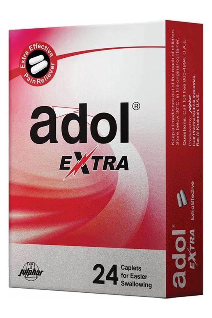 Extra Fast Pain Relief 500 Mg - 24 Tablets