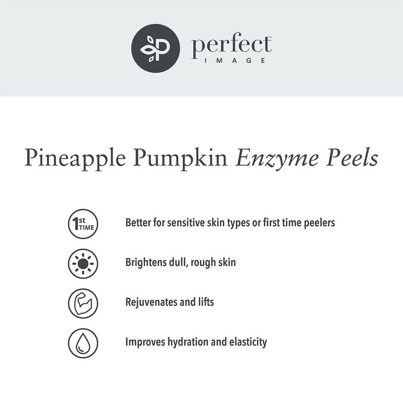 PERFECT IMAGE Pineapple Pumpkin Enzyme Skin Peel 1 oz - Enhanced with Papaya Extract & Alpha Hydroxy Acids (Professional Chemical Peel) - Image 4