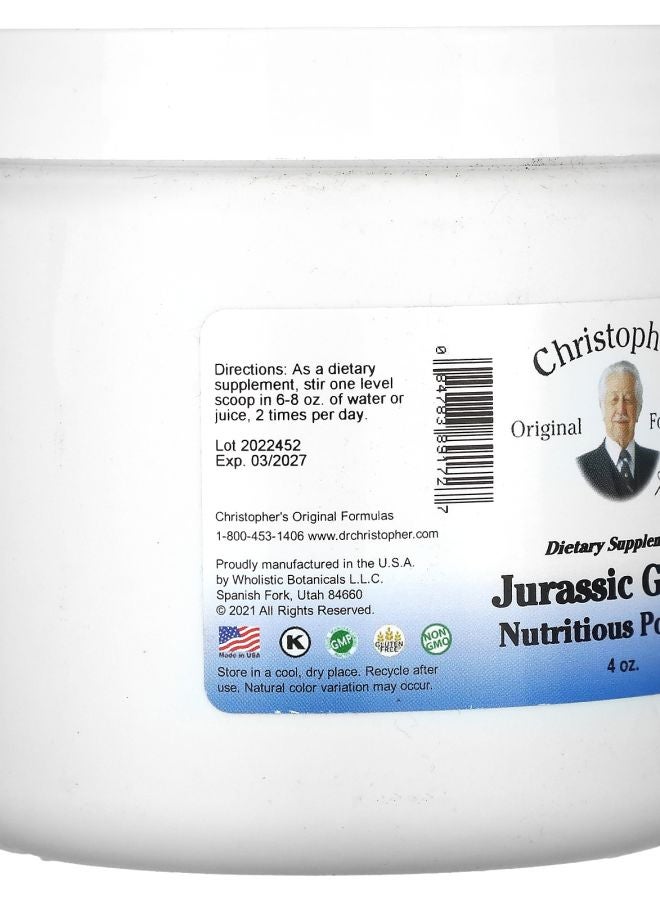 Christopher's Original Formulas Jurassic Green Nutritious Powder 4 oz - Image 2