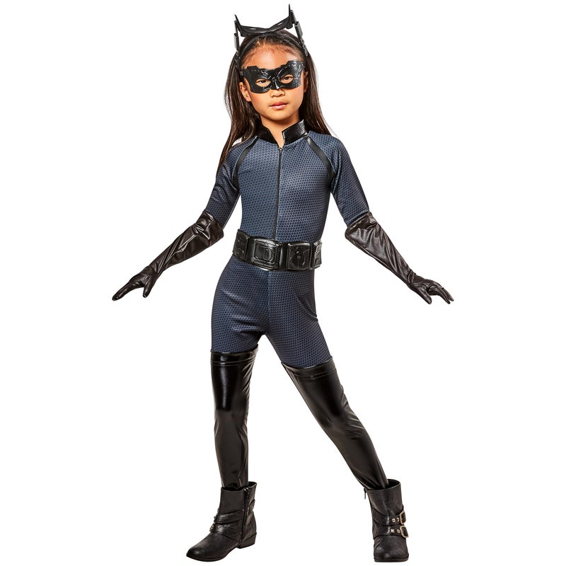 Rubies DC Batman The Dark Knight Rises: Catwoman Costume for Kids, Girl's Small - Image 1
