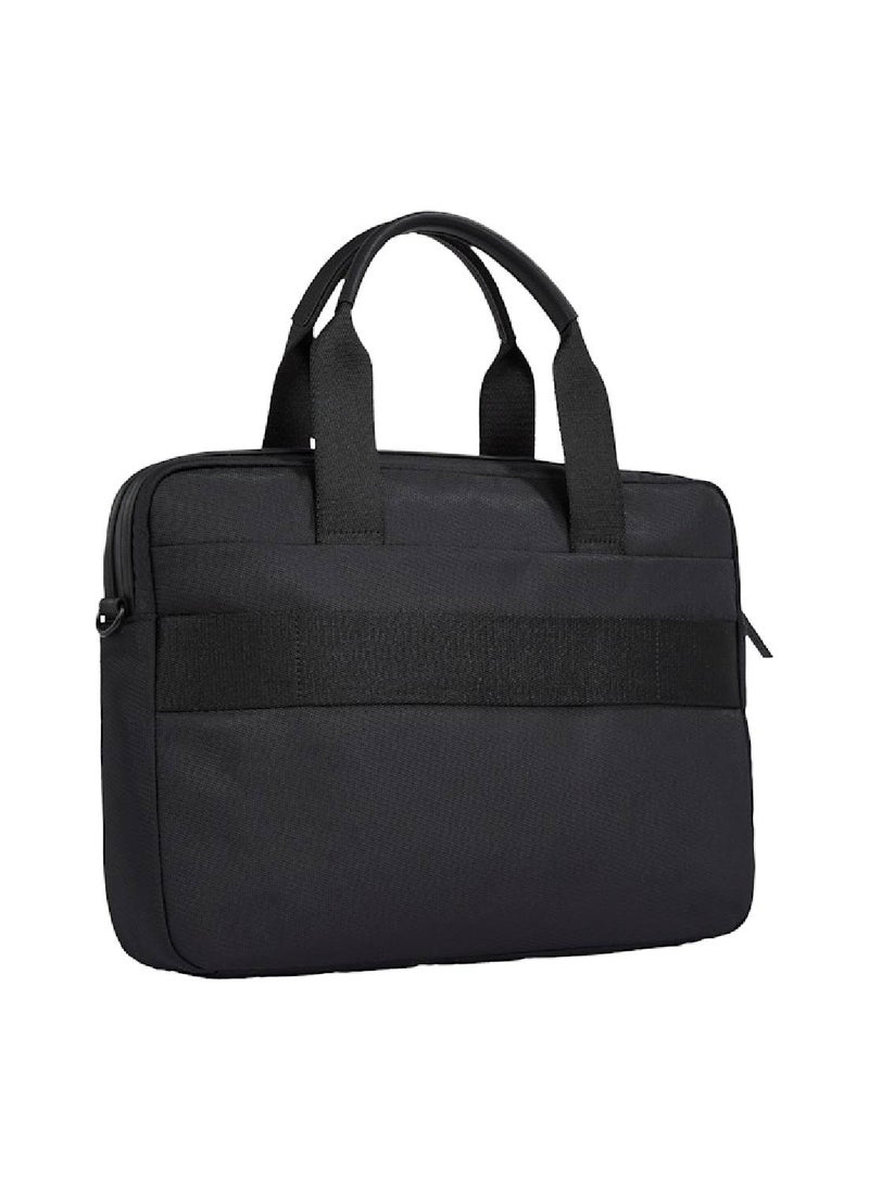 CALVIN KLEIN Men's Ck Essential Laptop Bag - Polyester, Black  - Image 4