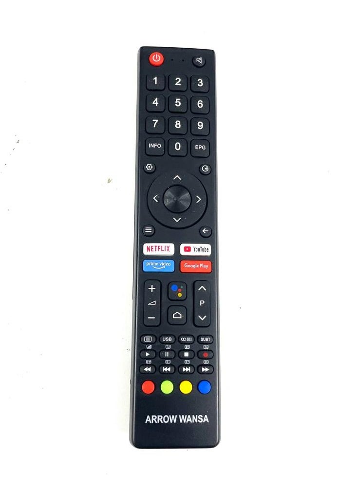 Wansa Wansa Smart TV Remote Control Black  - Image 2