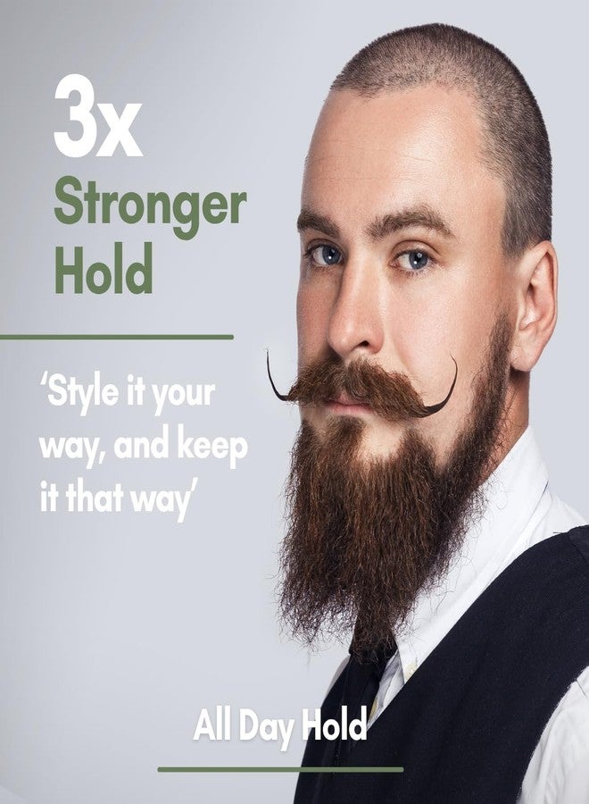 Prophet and Tools Level 3 Strong Hold Beard & Hair Wax - 24-Hour Hold for Shaping & Styling, Easy Wash Out - Includes Mustache Styling Stick - Image 4
