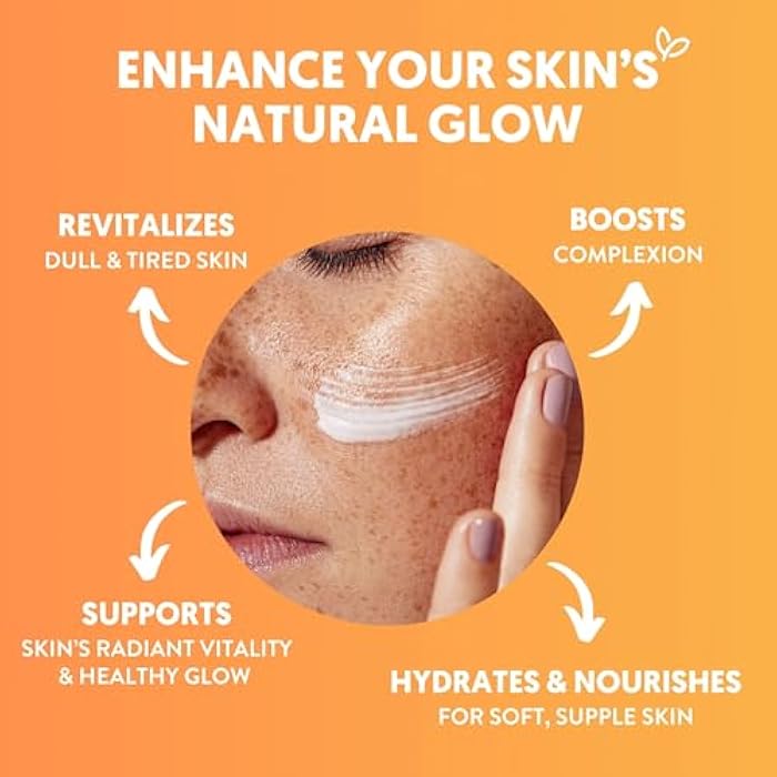 By Nature Vitamin C + Collagen Face Cream Cleanser - Daily Makeup Remover and Facial Wash from New Zealand (7 Oz) - Image 3