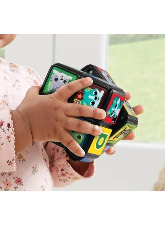 VTech Baby Twist & Teach Animal Cube, Baby Sensory Toy with Music, Lights, Colours, Baby Interactive, Educational Gift Suitable for 18, 24, 36 months Boys & Girls, English Version - Image 2