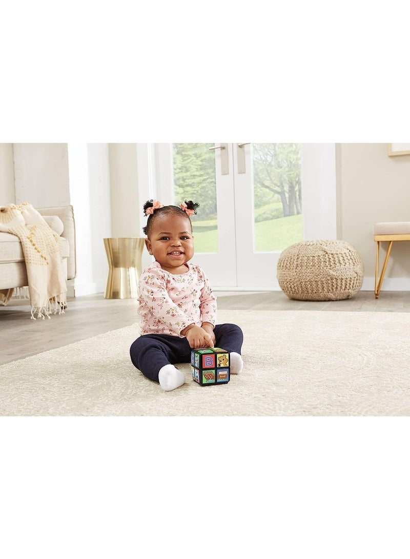 VTech Baby Twist & Teach Animal Cube, Baby Sensory Toy with Music, Lights, Colours, Baby Interactive, Educational Gift Suitable for 18, 24, 36 months Boys & Girls, English Version - Image 5