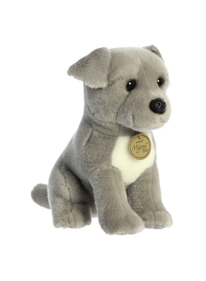 Aurora World Aurora Miyoni 9" Pit Bull Puppy White - Image 1
